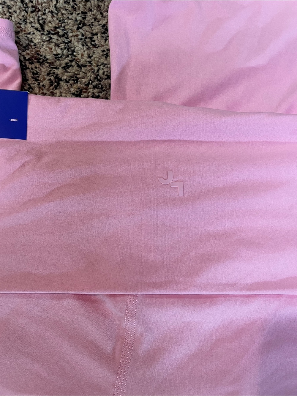 JoyLab Light Pink Low Rise Fold-Over Waist Flare Leggings Woman’s M | NWT - Picture 4 of 6